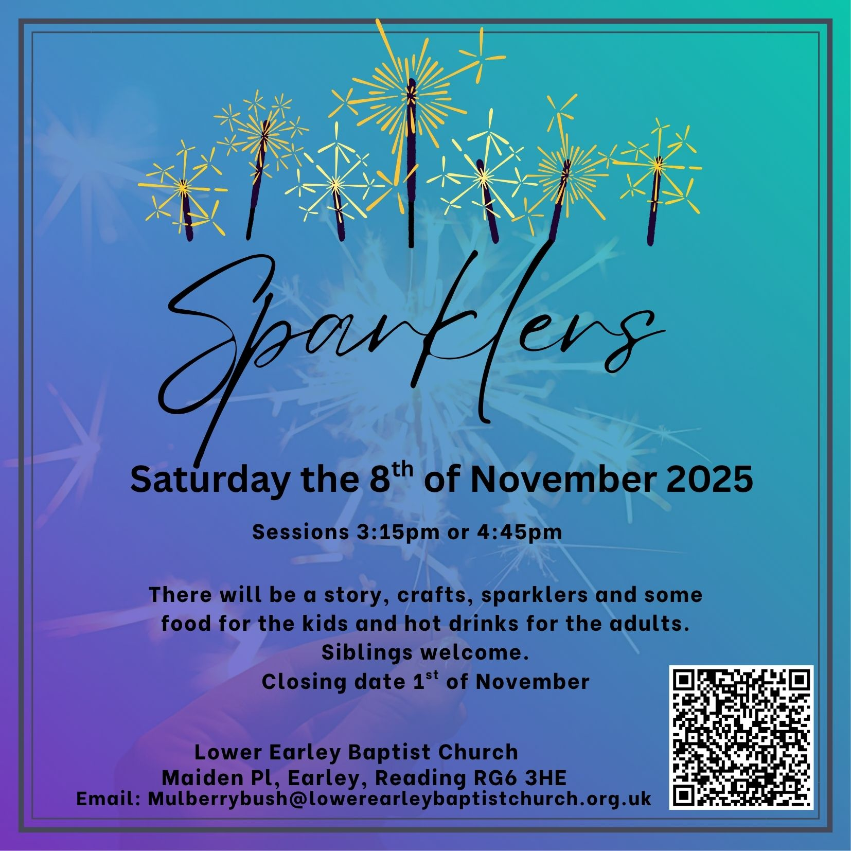 advert sparklers 2025